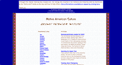 Desktop Screenshot of nativeamericancultures.com